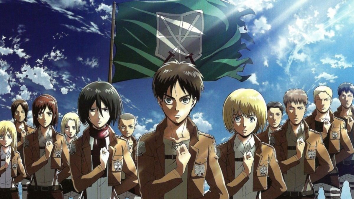 attack on titan - no.1 anime series