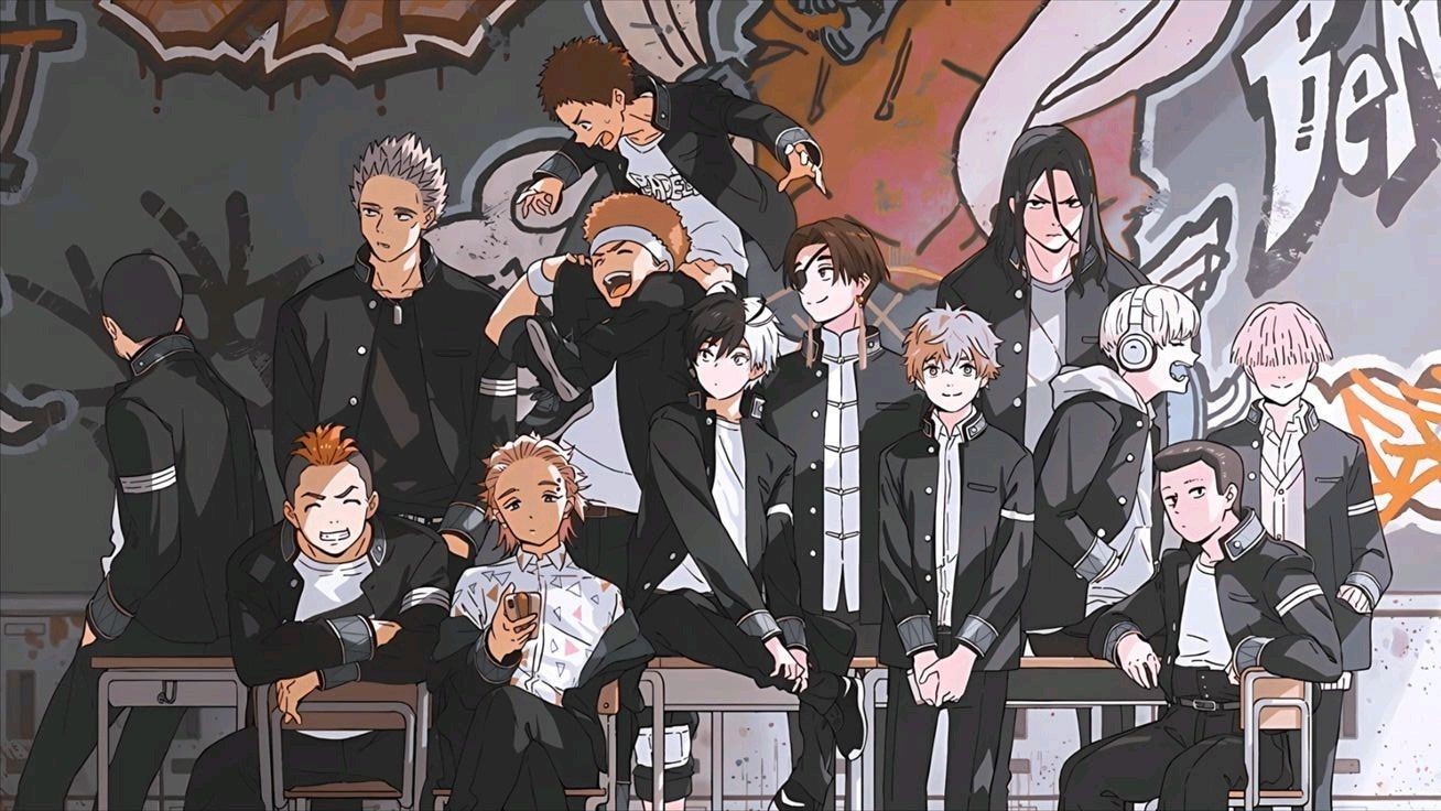 Anime Wind breaker